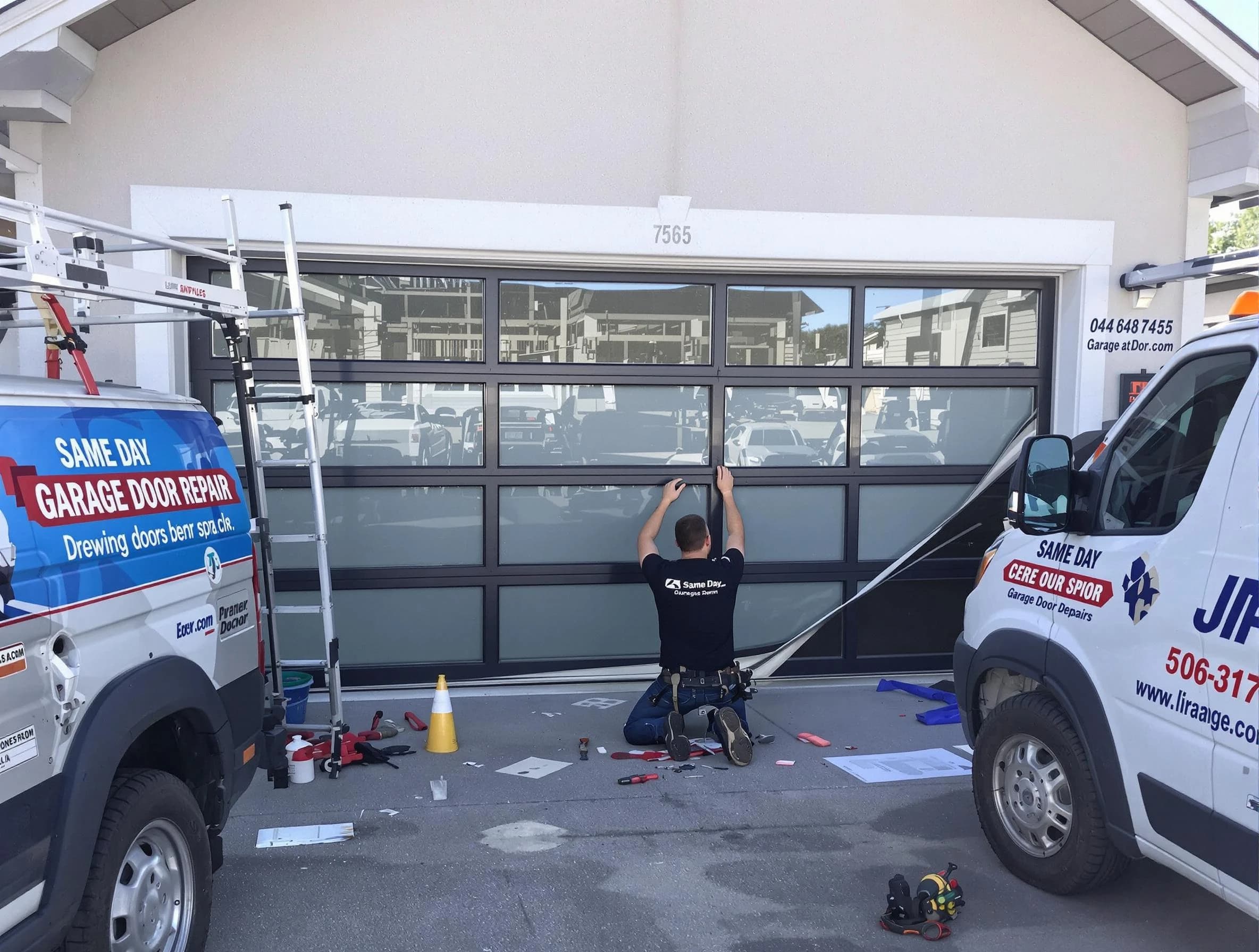 Norwood Garage Door Repair providing same-day garage door repair in Norwood