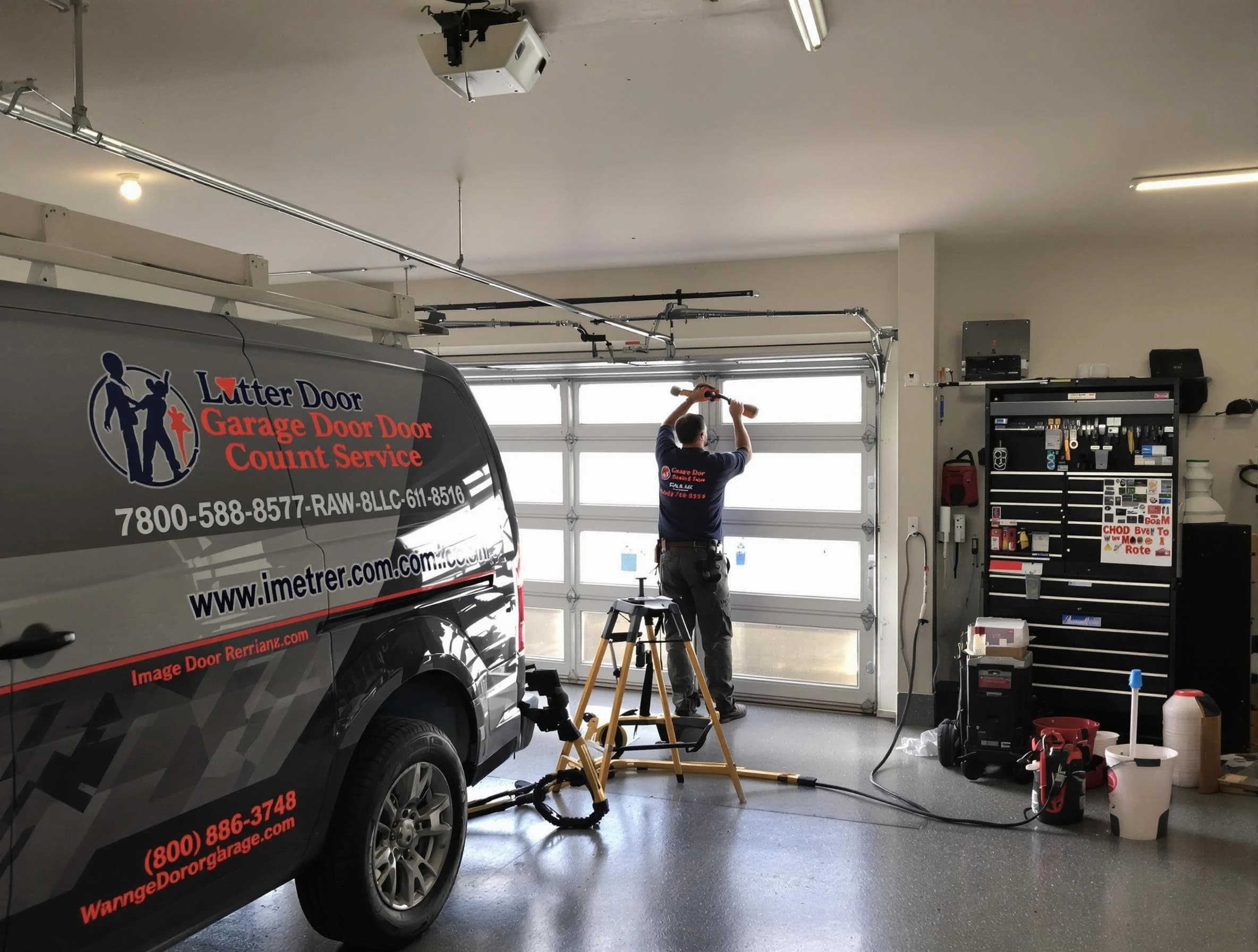 Norwood Garage Door Repair rapid response team performing same-day repair in Norwood