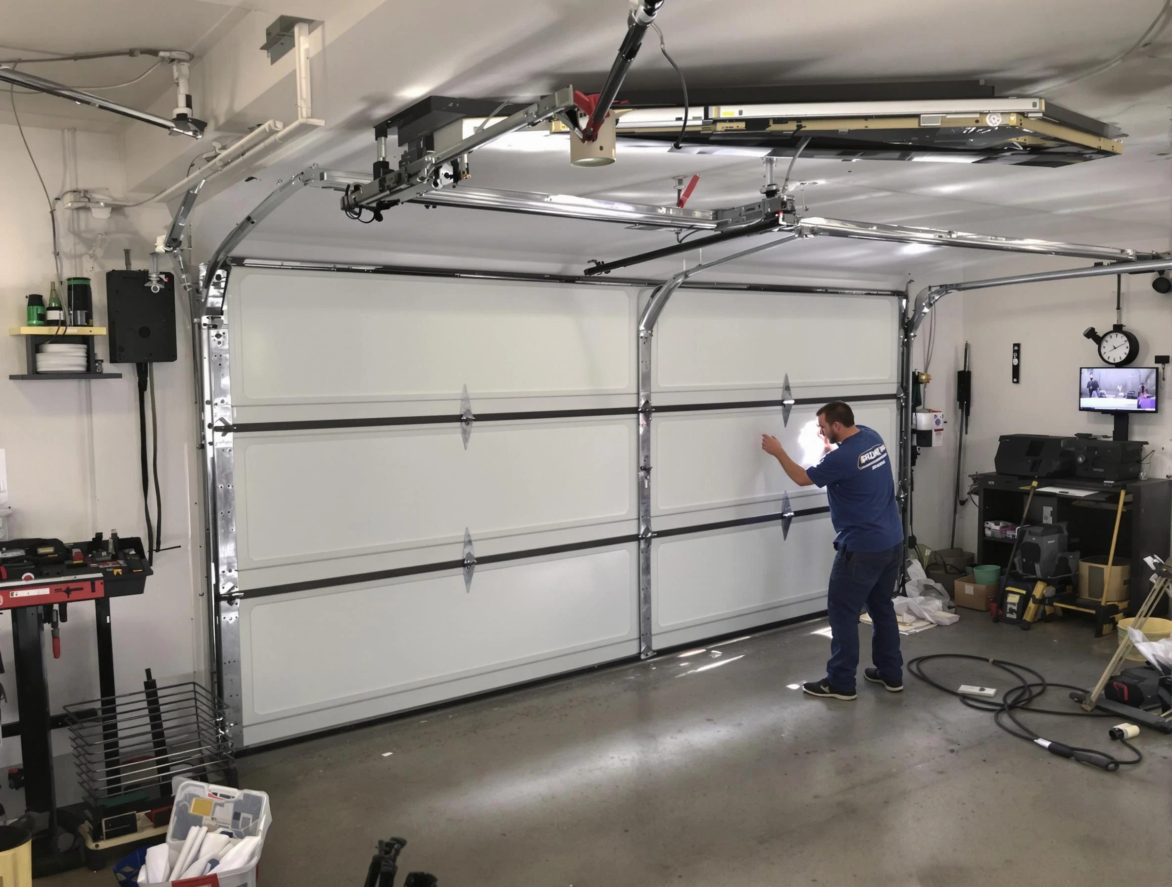Professional garage door repair service by Norwood Garage Door Repair in Norwood