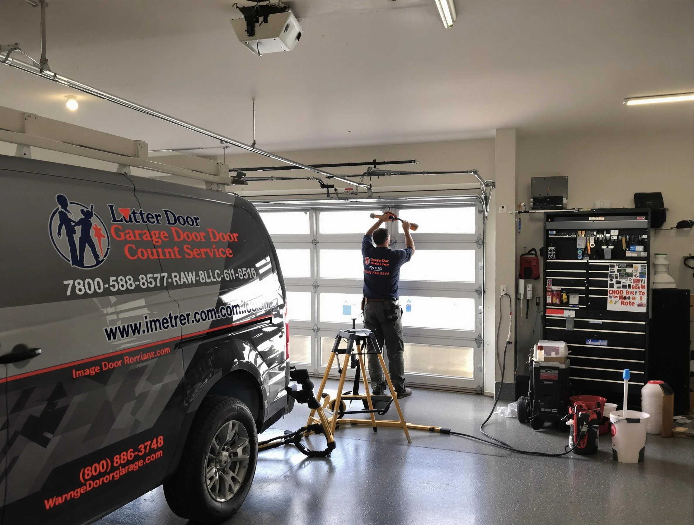 Norwood Garage Door Repair rapid response team performing same-day repair in Norwood